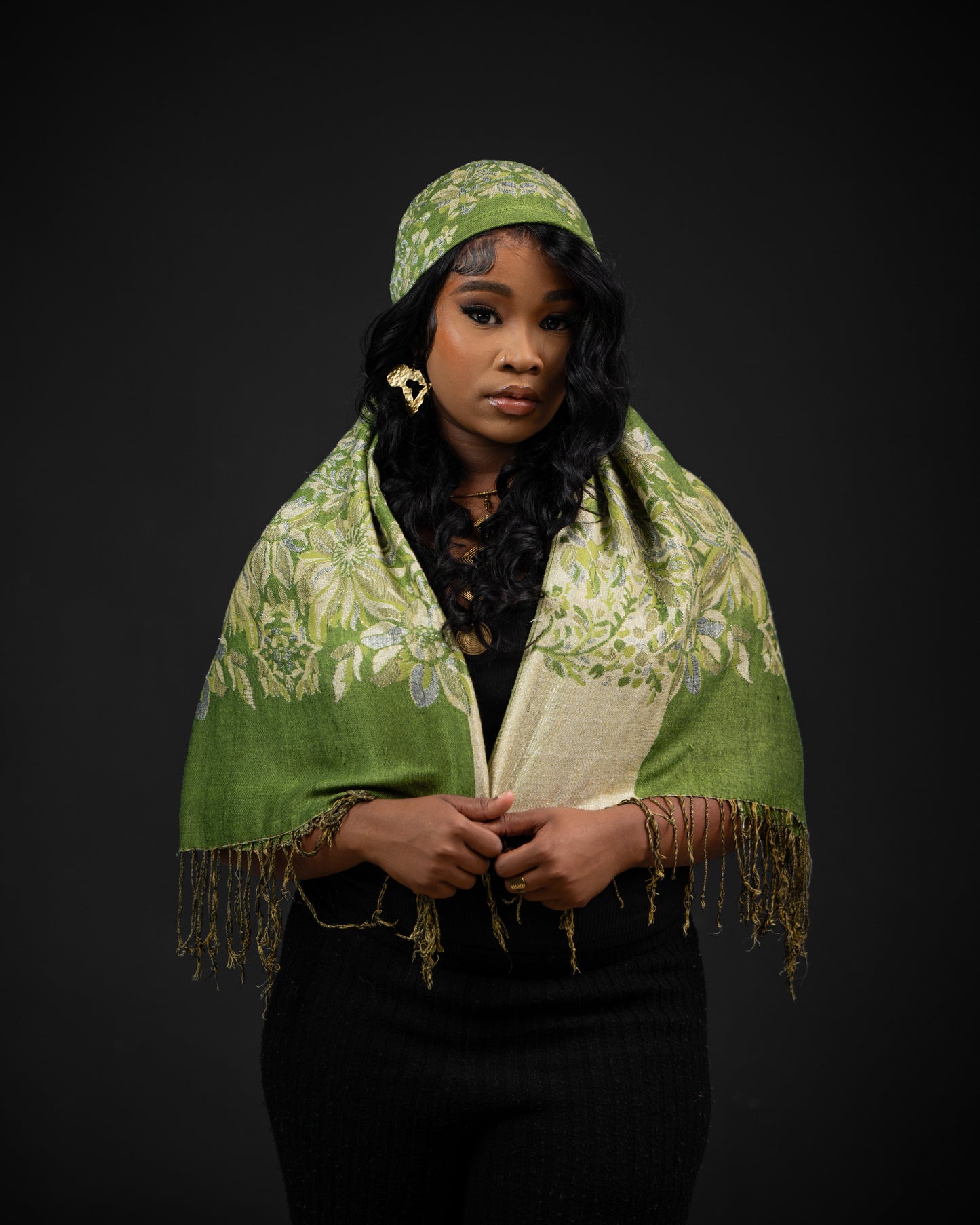 Princess Tiana Green Scarf