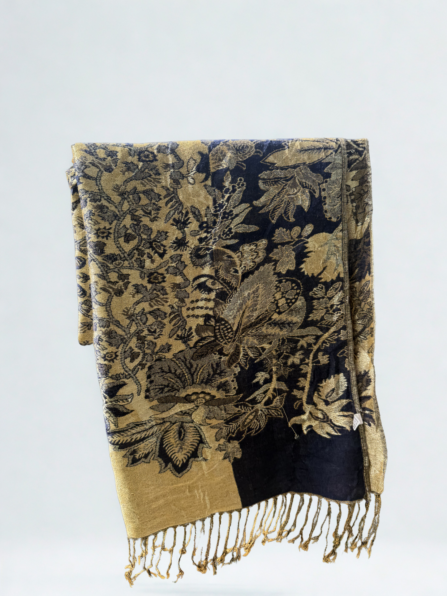 Navy Blue Sparkle Scarf