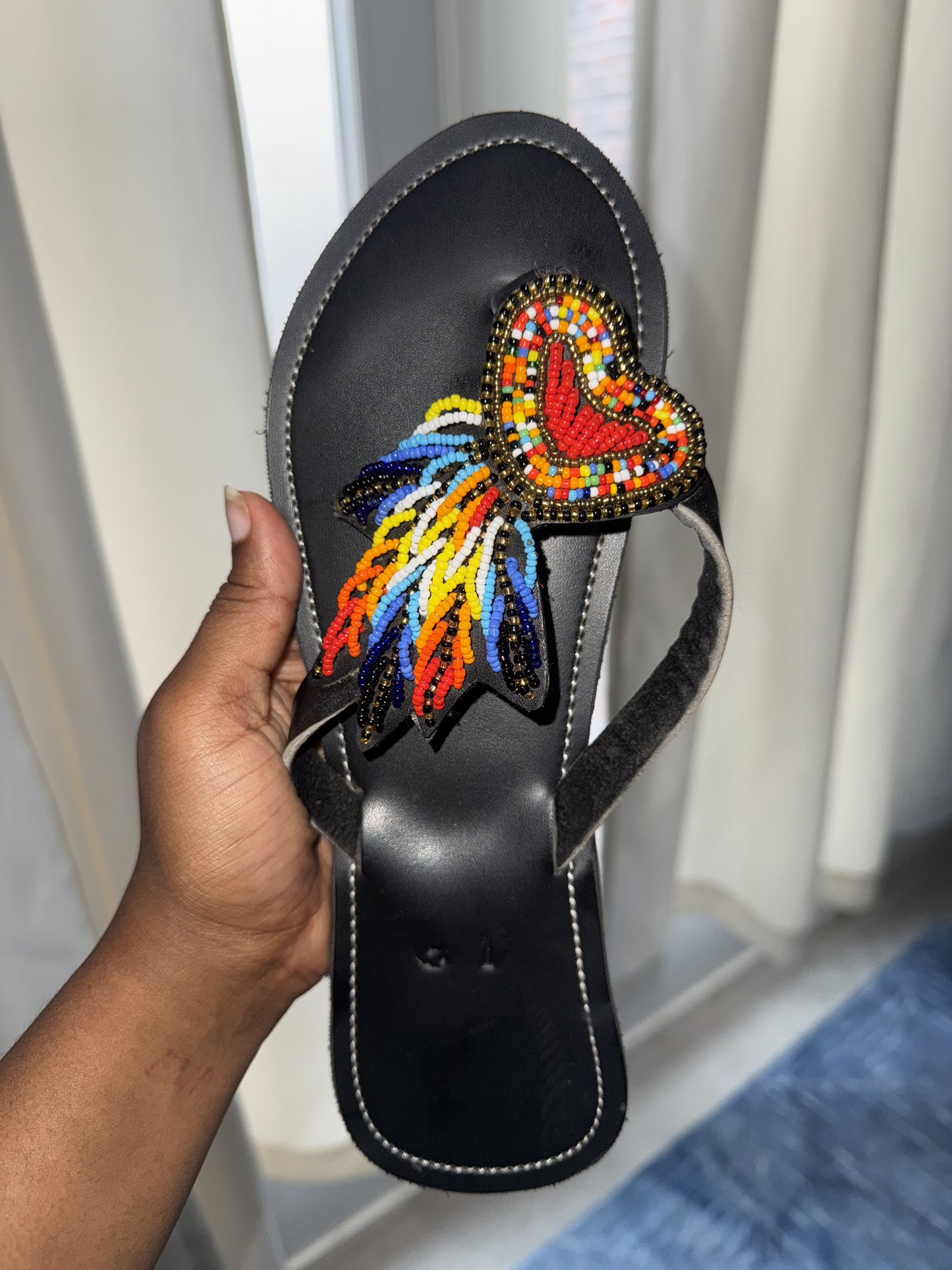 #1 Viral Tanzanian Beaded Sandals : Sunshine Jungle