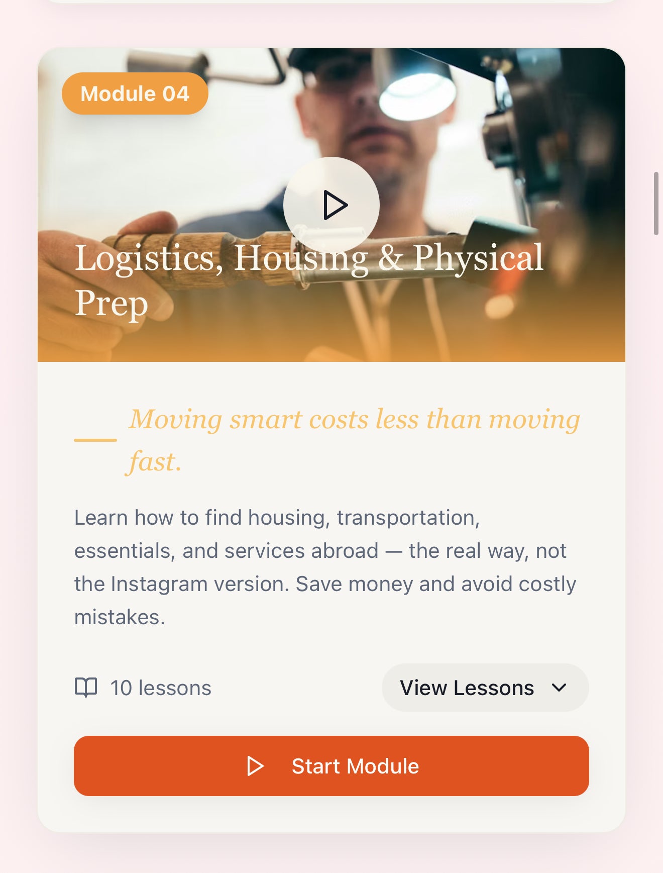 International Relocation Resource Vault Course