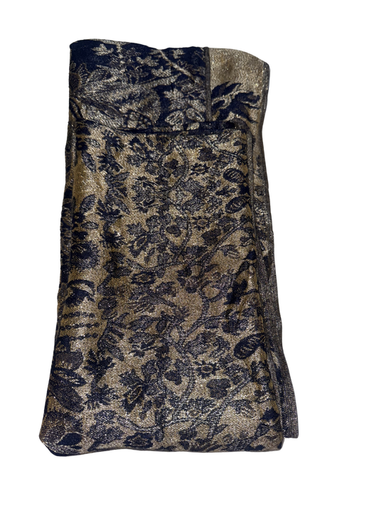 Navy Blue Sparkle Scarf